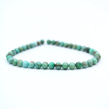 Green Turquoise Stone Bead Strands