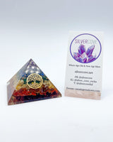 Chakra In Orgonite Pyramid (Show Special)