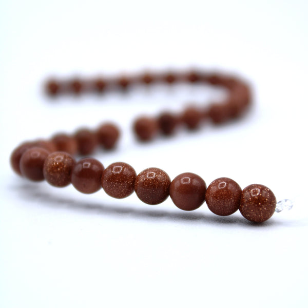 Goldstone Bead Strand