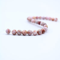 Pink Matrix Stone Bead Strands