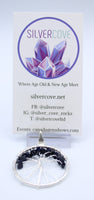 Blue Goldstone Tree of Life Pendants