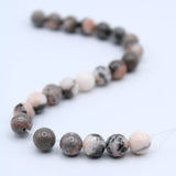 Pink Zebra Jasper Bead Strands