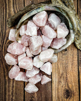 Rose Quartz Pieces (Vibration Tumbled)