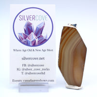 Agate Slice Pendant