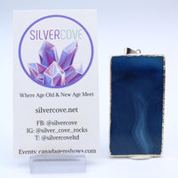 Agate Slice Pendant