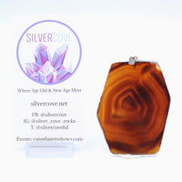 Agate Slice Pendant