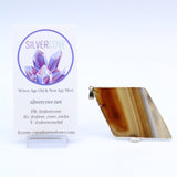 Agate Slice Pendant