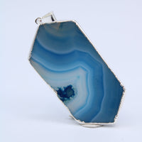 Agate Slice Pendant