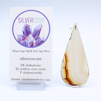 Agate Slice Pendant