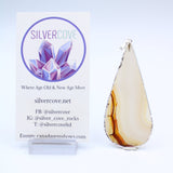 Agate Slice Pendant