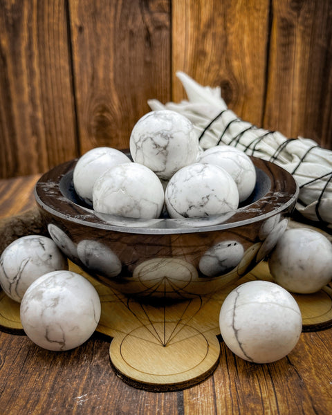 Howlite Spheres