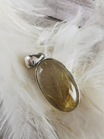 Rutilated Quartz Pendant