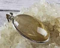Rutilated Quartz Pendant