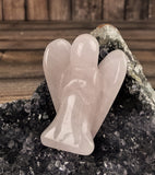 Mini Rose Quartz Angel