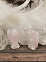 Mini Rose Quartz Angel