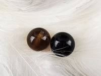 Indonesian Amber Sphere Beads