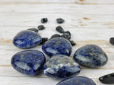 Sodalite Carved Hearts ❤️