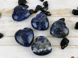 Sodalite Carved Hearts ❤️