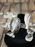 Chunky Rose Quartz Ring Size 7.5