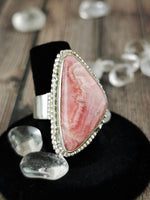 Irregular Shaped Rhodocrosite Ring