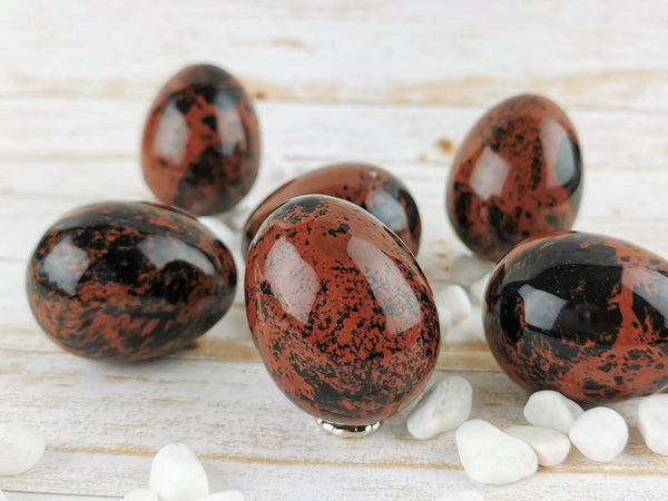 5cm Mahogany Obsidian Eggs