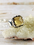 Statement Citrine Ring Size 7