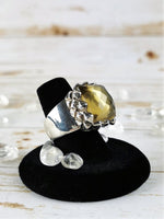 Statement Citrine Ring Size 7