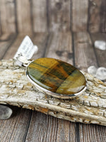 Large Tiger's Eye Pendant
