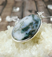 Moss Agate Pendant