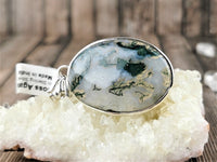Moss Agate Pendant