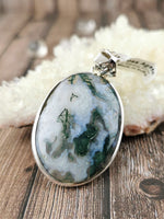 Moss Agate Pendant