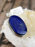 Lapis Lazuli Pendant, Medium Oval