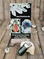Polished Green Kyanite Pendant