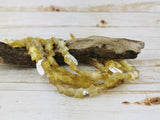 Yellow Star Dalestone Beads, 10mm