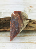 Carved Jasper Arrowheads, Purple