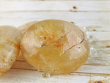 Golden Healer Quartz Palmstones