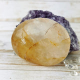 Golden Healer Quartz Palmstones