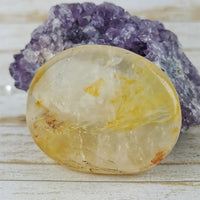 Golden Healer Quartz Palmstones