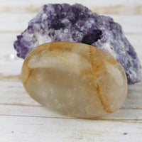 Golden Healer Quartz Palmstones