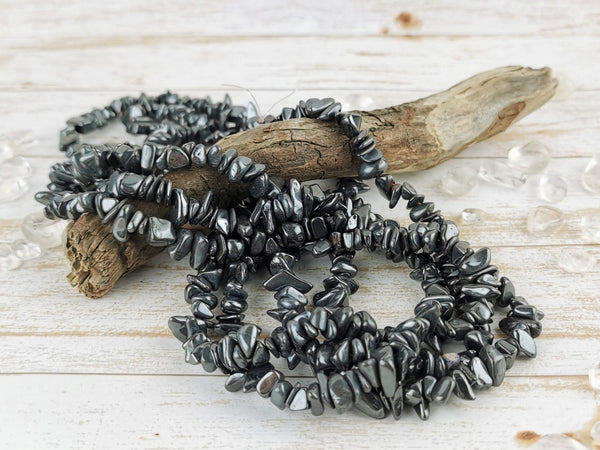 Hematite Chip Beads