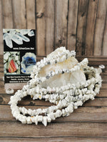 White Howlite Chip Beads