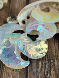 Aura Opalite Crescent Moons