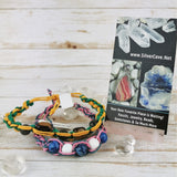 Macrame Bracelets with Natural Stones