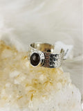 Pink and Yellow Tourmaline Ring Size 7.5