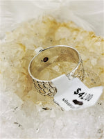 Pink and Yellow Tourmaline Ring Size 7.5
