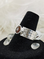 Pink and Yellow Tourmaline Ring Size 7.5