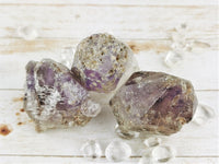 Super Seven Rough Point Crystals