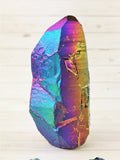 Large Titanium Aura Quartz Point