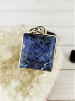 Square Sodalite Pendant