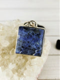 Square Sodalite Pendant